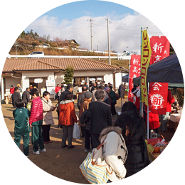 昨年（平成25年）のほし柿まつりの様子　Folklore Festival